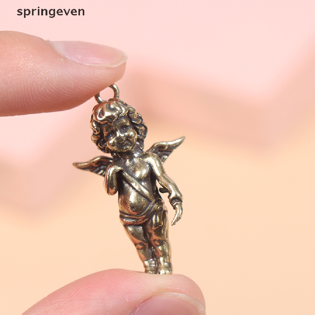 Mặt Dây Chuyền Hình Đôi Cánh Thiên Thần Bằng Đồng Thau Cứng DIY