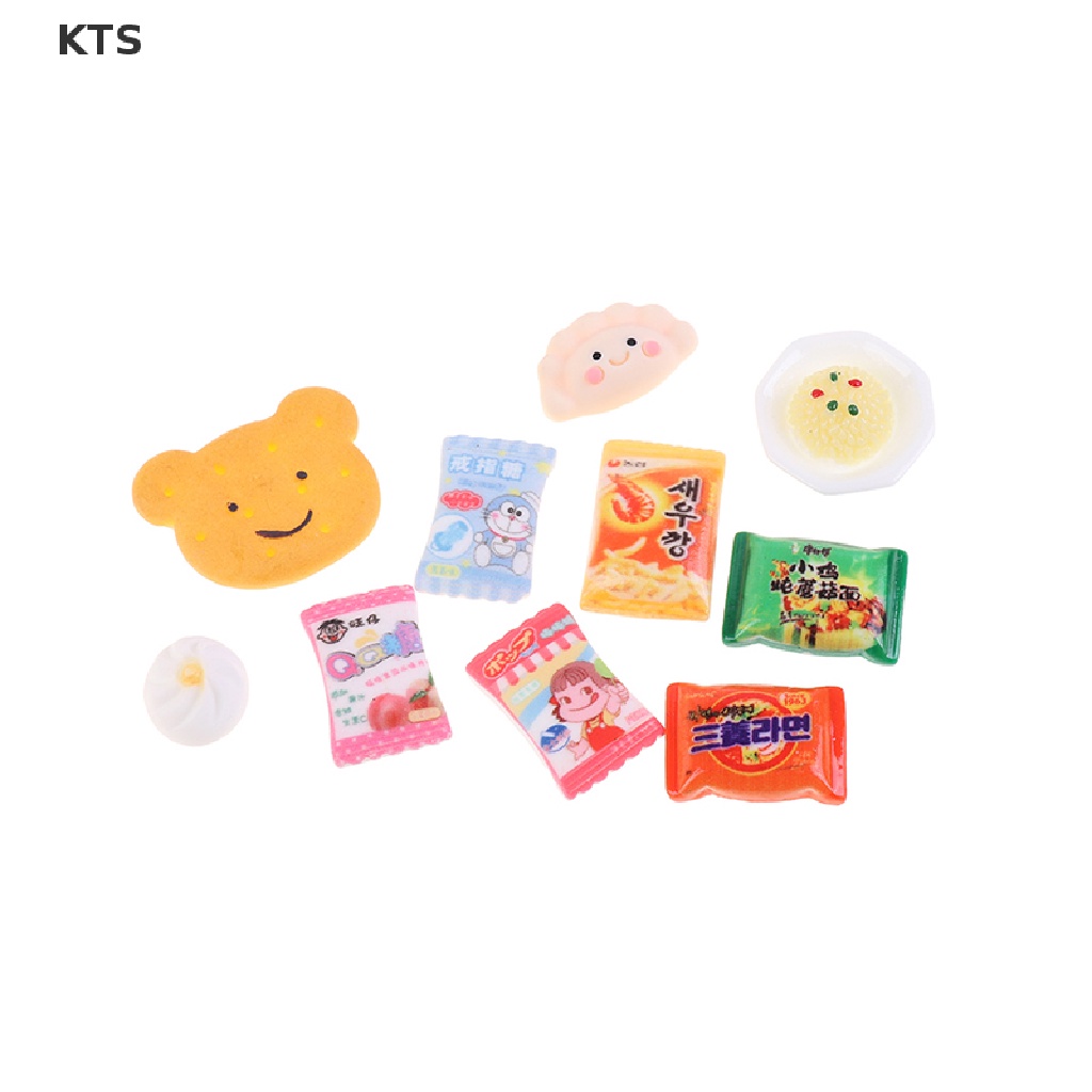 Set 5 Đồ Ăn Vặt 1: 12 Cho Nhà Búp Bê