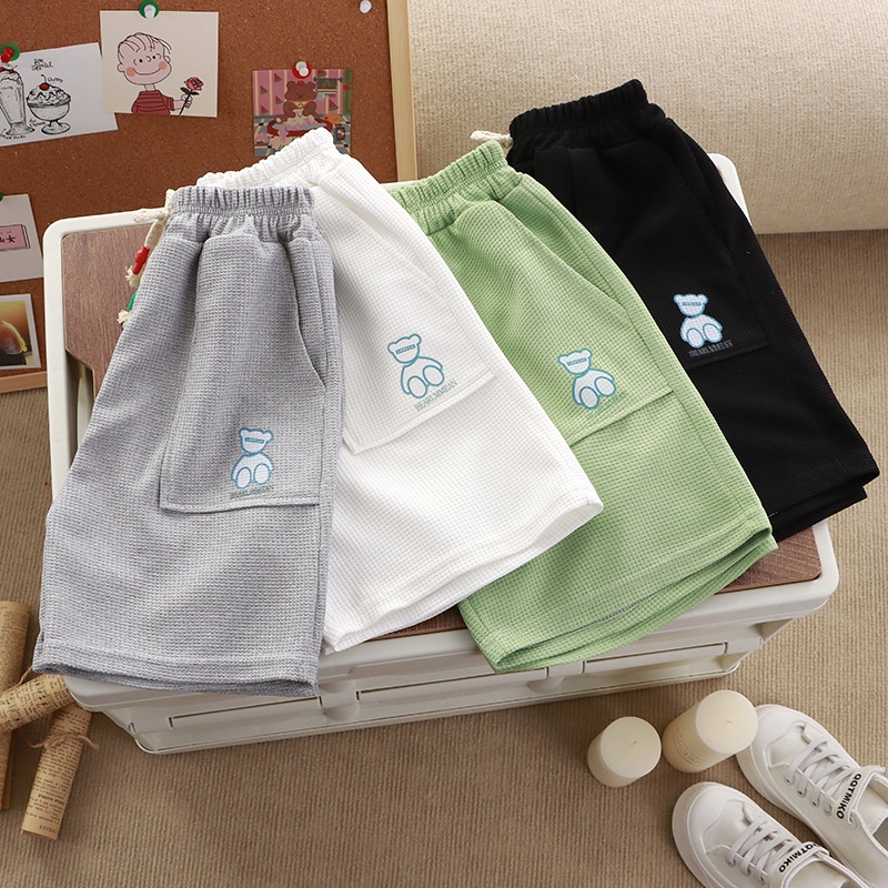 AMILA  Quần Short Mỏng Thoáng Khí Nhanh Khô Thời Trang Mùa Hè Dành Cho Trẻ