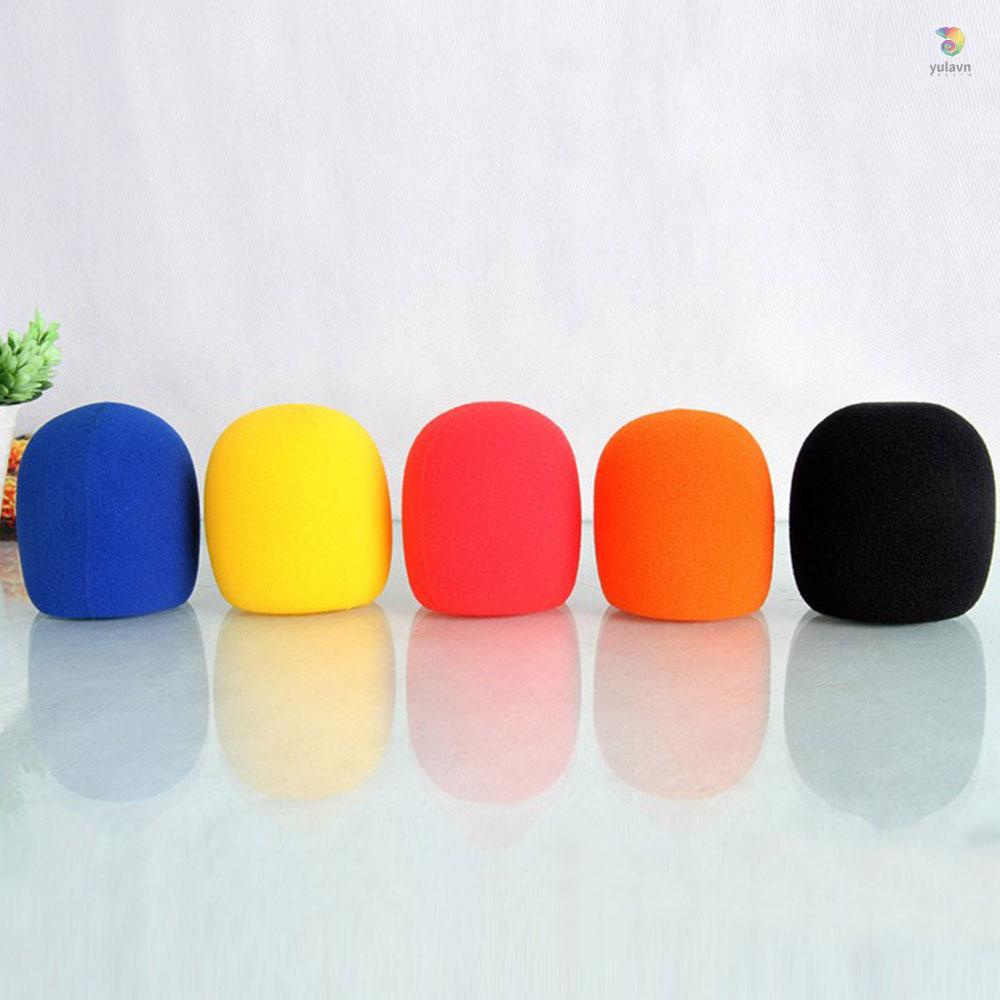 Set 5 Vỏ Xốp Bọc Đầu Micro Cầm Tay Thông Dụng Cho KTV Karaoke DJ Karaoke yula