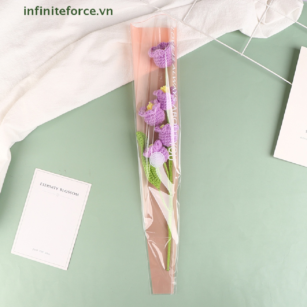 1 Bó Hoa Dệt Kim Thủ Công DIY Trang Trí Nhà Cửa