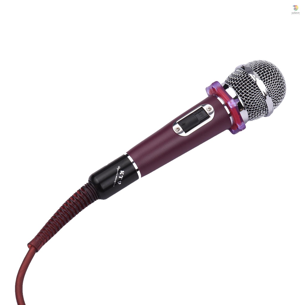 Micro Có Dây Cầm Tay Thu Âm 4.5m / 15ft Giắc Cắm 6.35mm Cho Hát Karaoke Sân Khấu