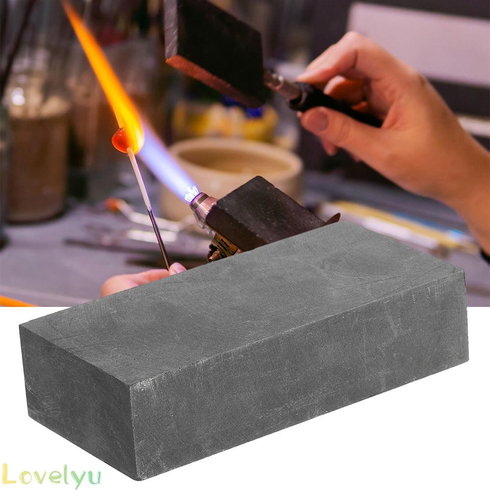 ⭐2023 ⭐Graphite Plate Rectangle Sintering Molds 1 PCS 100x50x25mm Black Block