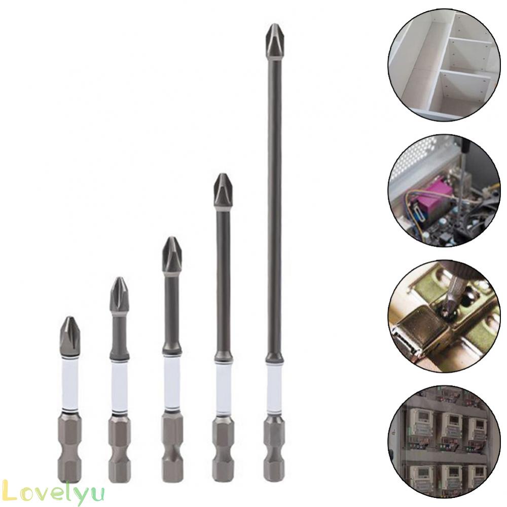 ⭐2023 ⭐5pcs High Hardness PH2 Cross Screwdriver Bit Hex Shank Screwdrivers Bit 50-150mm