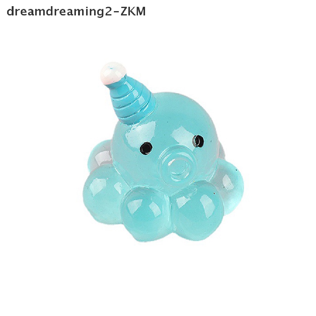 [Dreaming] 1 Tượng Bạch Tuộc Mini Dạ Quang Phát Sáng Trang Trí Tiểu Cảnh [zkm]