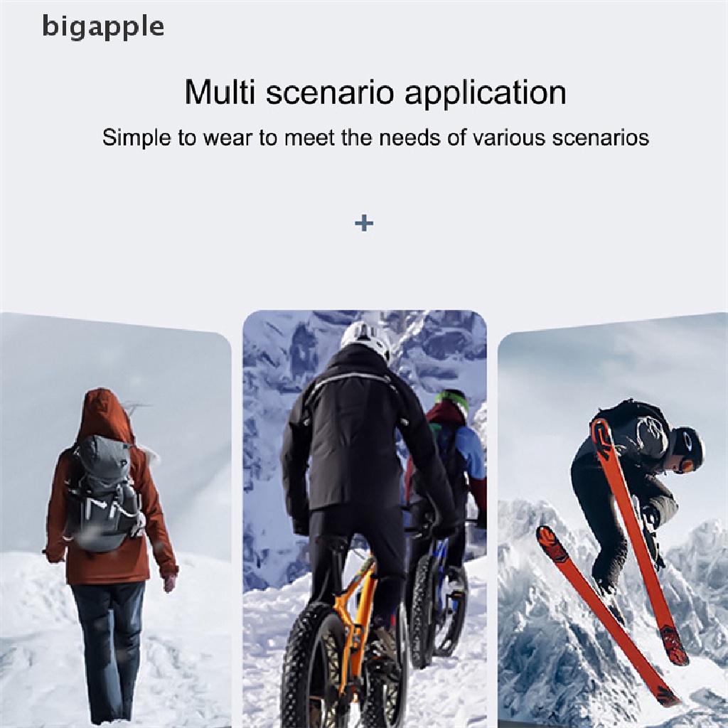 Bigapple Khăn Choàng Cổ Thể Thao Đi Bộ Đường Dài Cắm Trại Ấm Áp RDG