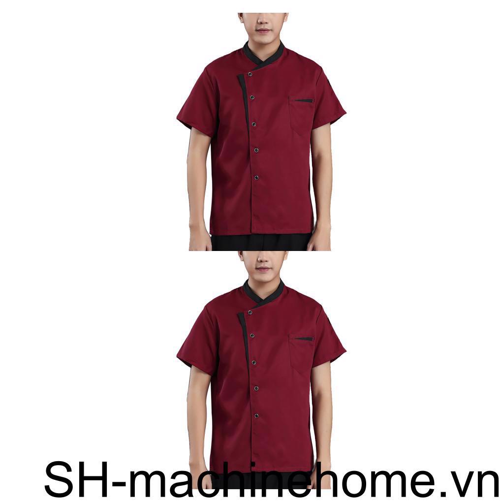 Bộ Đồng Phục Đầu Bếp Ngắn Tay Chuyên Nghiệp 1 / 2