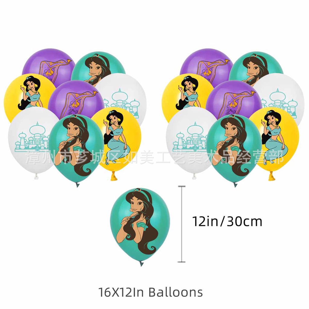 Bộ Bong Bóng Trang Trí Tiệc Sinh Nhật Chủ Đề Kira Jasmine