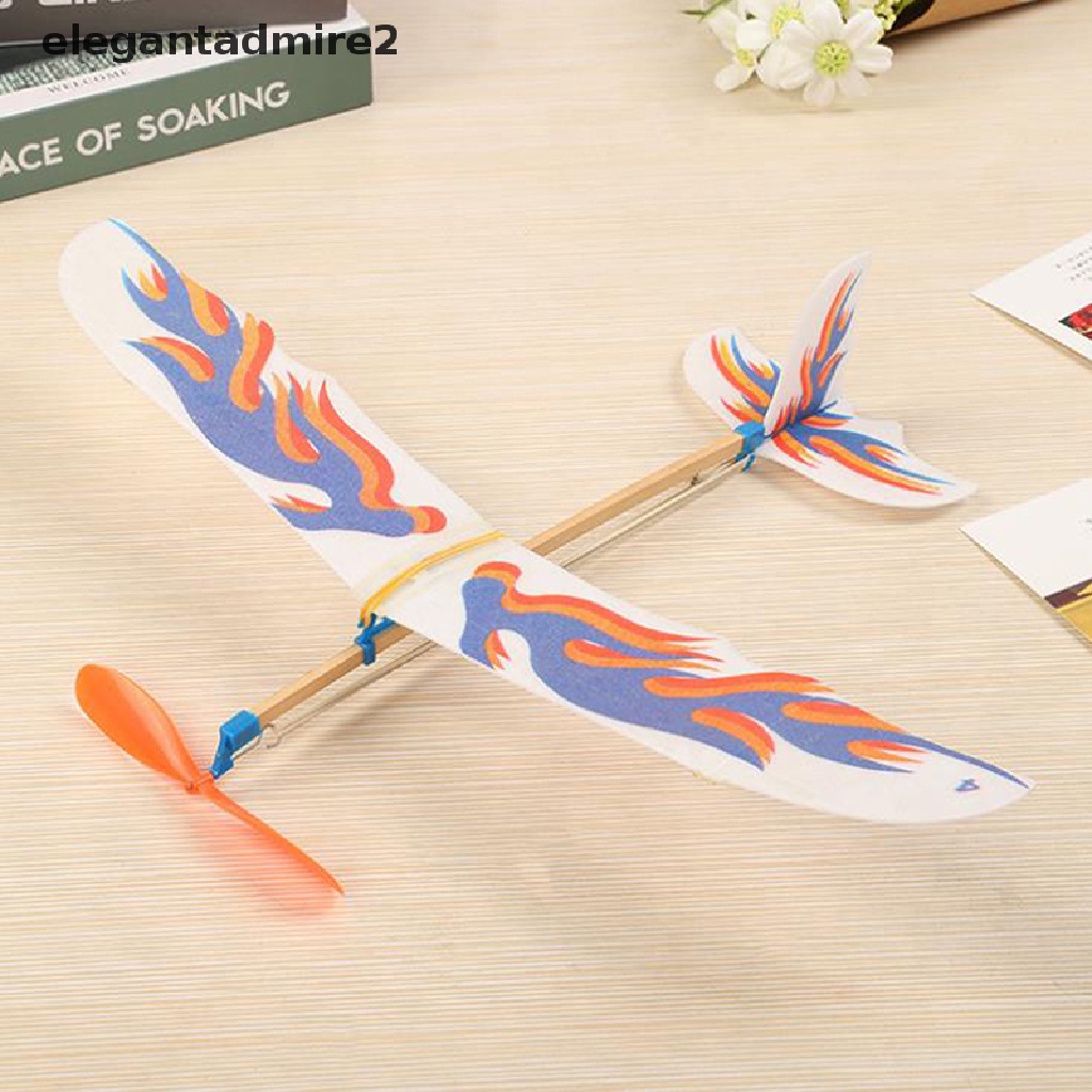 Máy Bay Đồ Chơi Dây Cao Su Đàn Hồi Cho Bé DIY