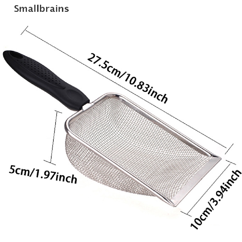 Xẻng Xúc Cát Làm Sạch Thú Cưng Bằng Thép Không Gỉ