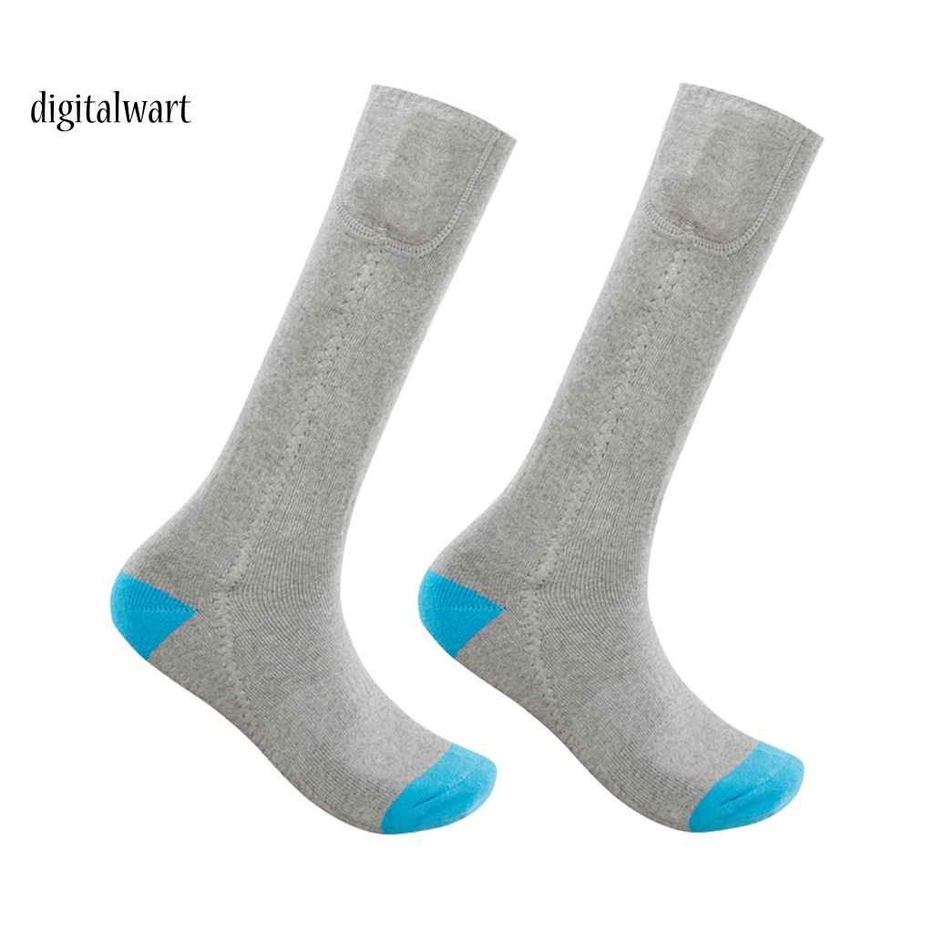 Kỹ Thuật Số| 1 Bộ Vớ Cotton Cao Đến Gối 3 Bánh Răng Giữ Ấm Nhanh Chóng Sạc Lại Được Dành Cho Mùa Đông