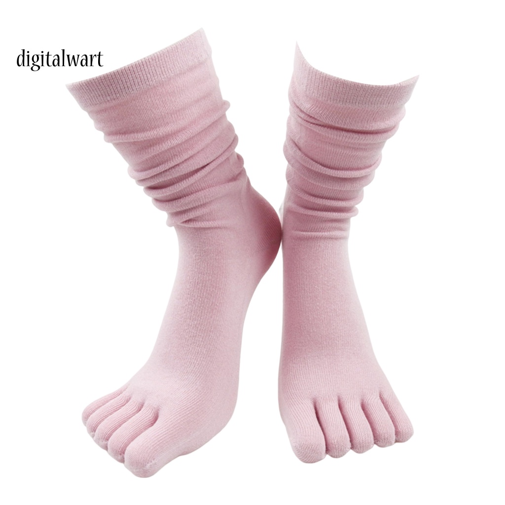 Kỹ Thuật Số| 1 Đôi Tất Cổ Cao Siêu Mềm Thoáng Khí Chống Trượt Giữ Ấm