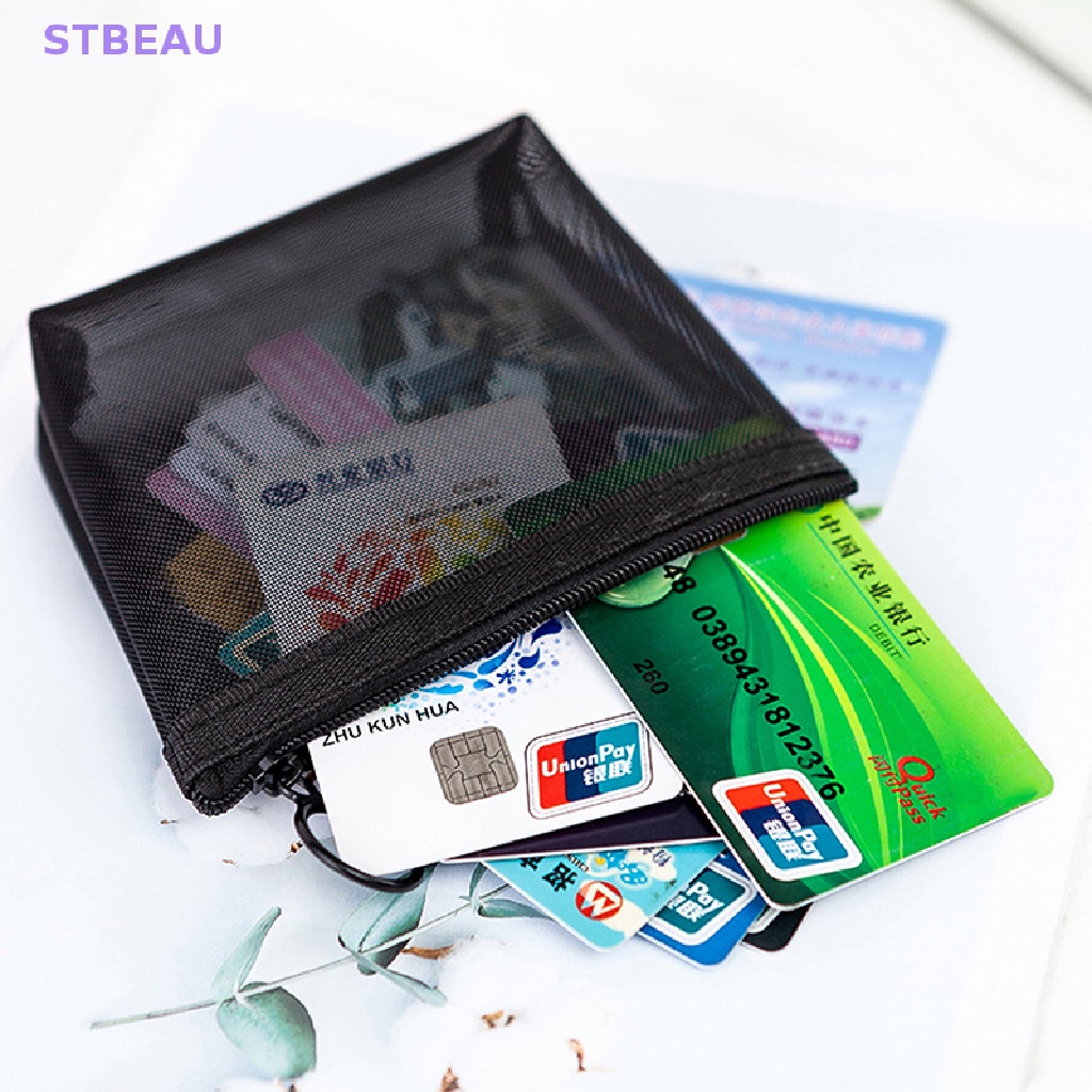 Set 3 Túi Đựng Mỹ Phẩm / Đồ Trang Điểm Màu Đen Thời Trang Tiện Dụng Khi Đi Du Lịch