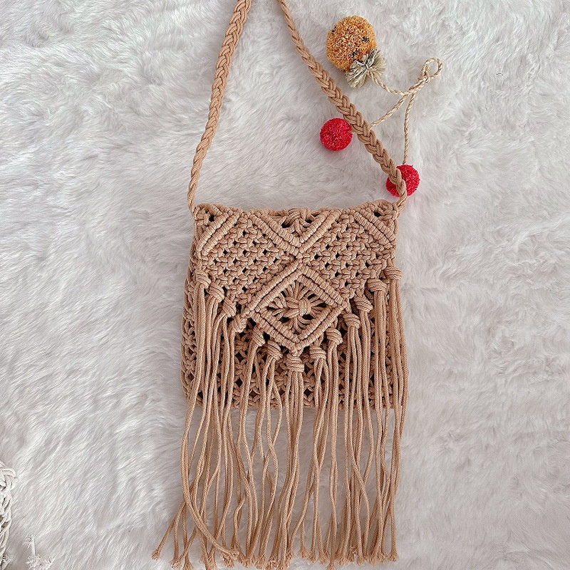 Túi Đeo Chéo Đan Lát Thời Trang Nữ Tính