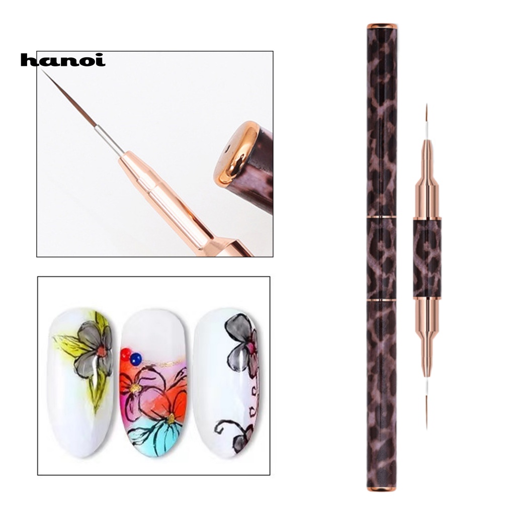 Bút Trang Trí Móng Tay Hai Đầu Lông Siêu Mịn DIY