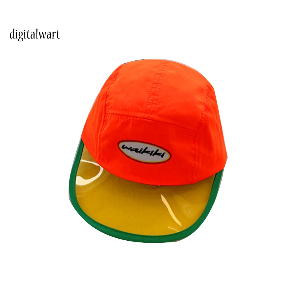 Kỹ Thuật Số| Mũ Lưỡi Trai Thêu Chữ Chống Tia UV Cho Bé