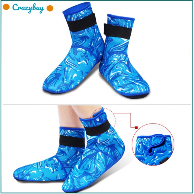 Cr 1 Đôi Vớ Lặn Biển Dày 3mm Giữ Ấm Chống Lạnh Chống Trượt