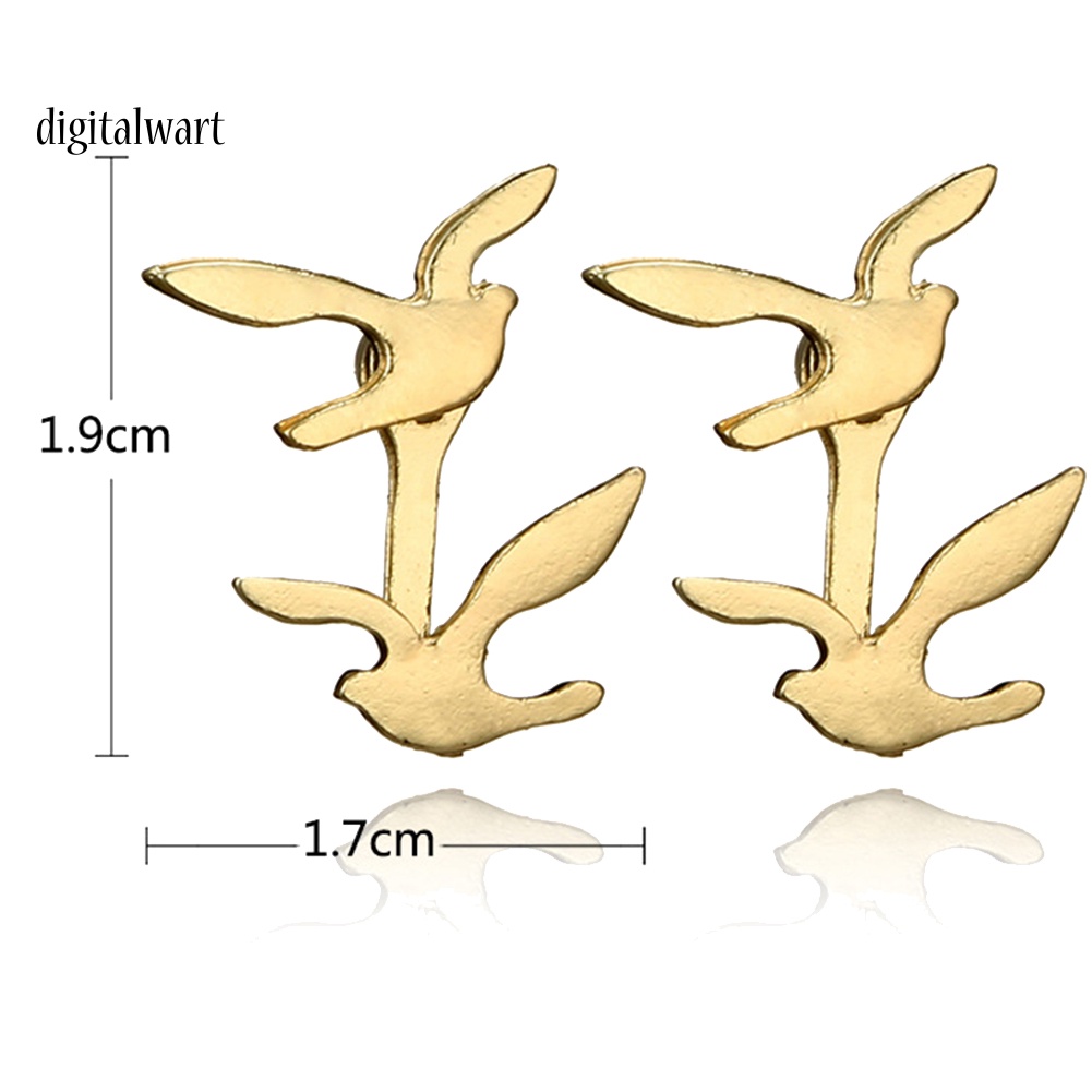 Kỹ Thuật Số| Bông Tai HìNh Chim GợN SóNg / HìNh HọC ĐộC ĐáO