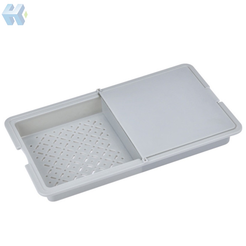 Thớt Nhựa Hình Chữ Nhật Kèm Vỏ Sò Đa Năng Tiện Dụng Cho Nhà Bếp