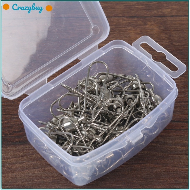 Cr set 25 Phụ Kiện Câu Cá 0 # / 1 # / 2 # / 3 # / 4 # / 5 # 6 ## Móc Câu Cá Dạng Xoay Chuyên Dụng Chất Lượng Cao