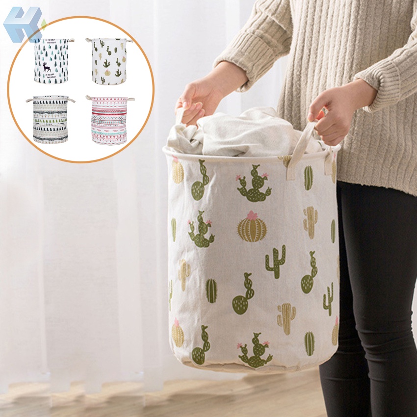 Giỏ Đựng Đồ Giặt / Đồ Chơi Trẻ Em Dung Tích Lớn Chống Thấm Nước