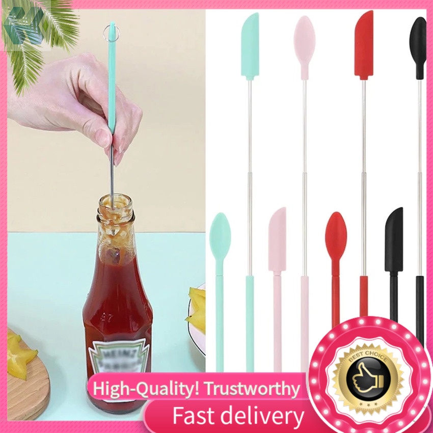 Bộ 8 Dụng Cụ Phết Bơ / Kem Bằng Silicone Chịu Nhiệt Dễ Sử Dụng