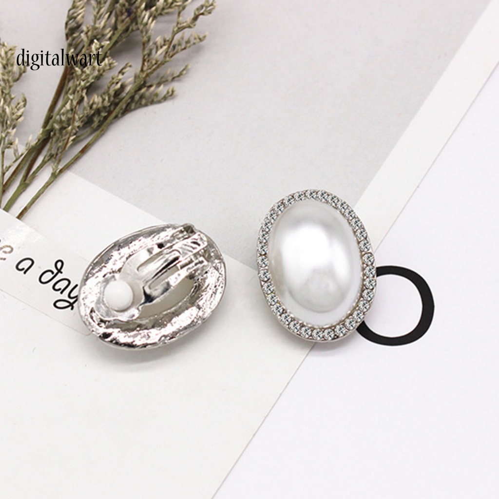 Kỹ Thuật Số| Bông Tai Đính Đá Opal Giả Lấp Lánh Thời Trang Dự Tiệc Cho Nữ