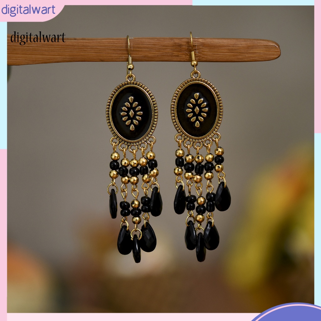 Kỹ Thuật Số| 1 Đôi Bông Tai Hình Giọt Nước Phong Cách Gothic Cổ Điển