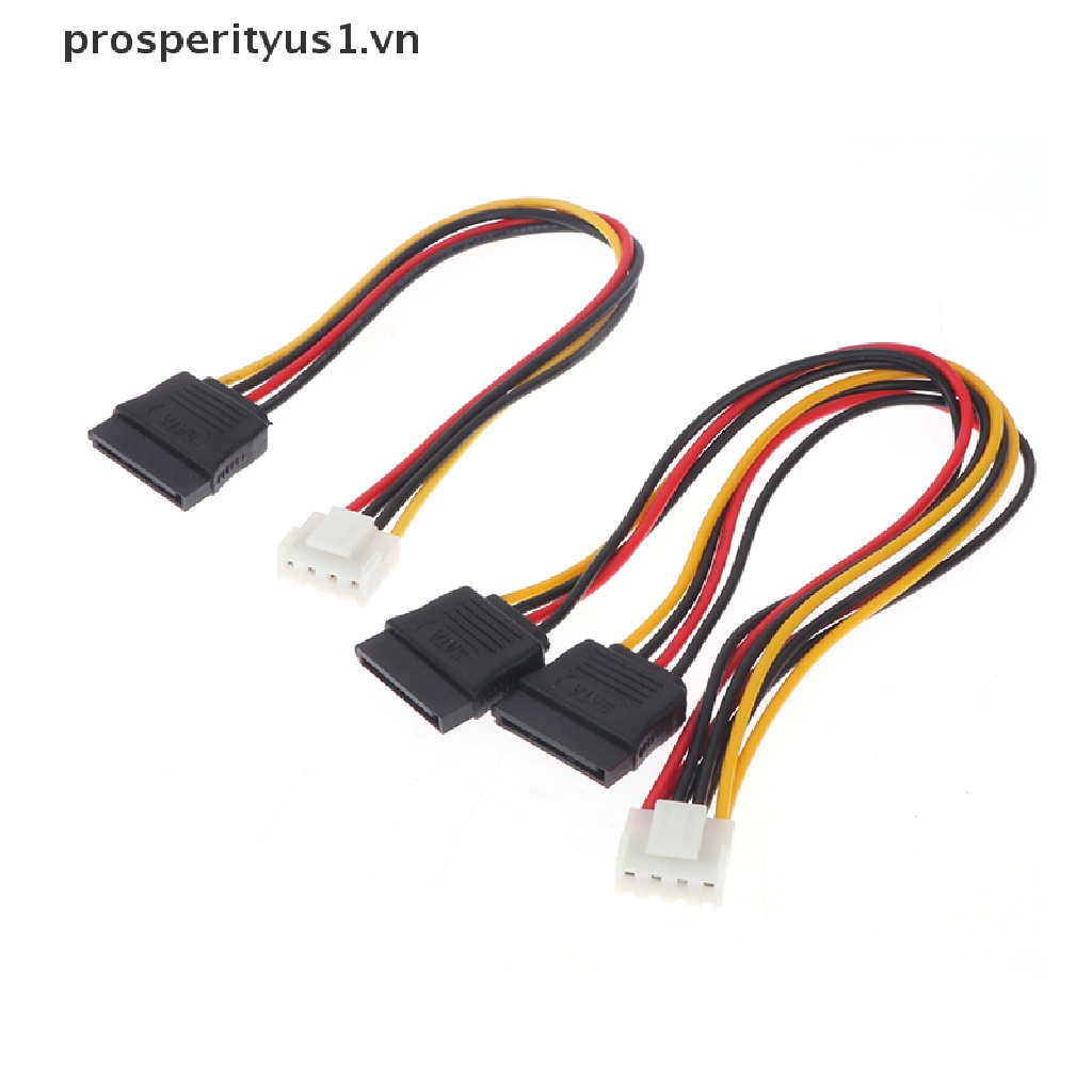 Dây Cáp Nguồn SATA 1 4Pin Sang SATA Cho Máy Ảnh Hikvision DAHUA Mini VCR IP CCTV