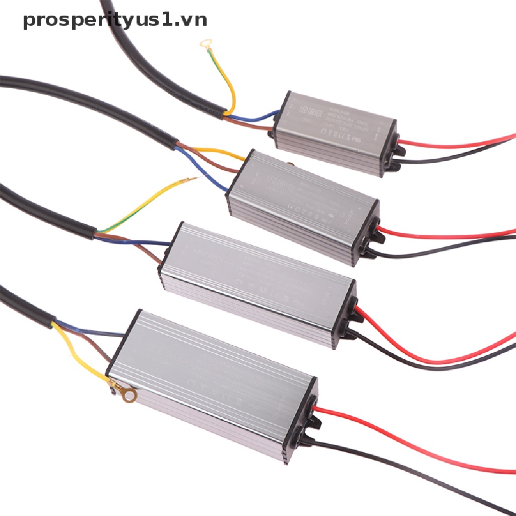 Máy Biến Áp Đèn LED prosperityus1 50W 30W 20W 10W DC 3V 12V AC100-265V Chống Thấm Nước