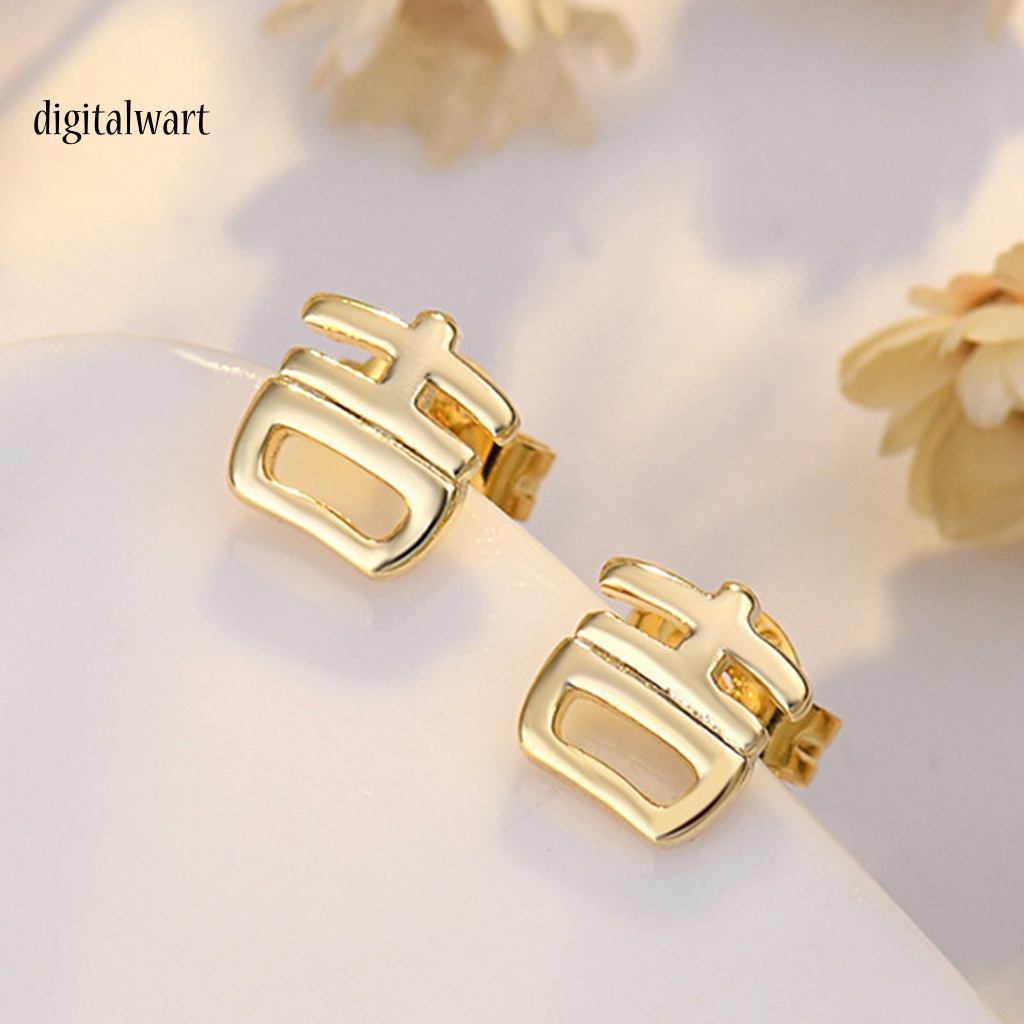 Kỹ Thuật Số| 1 Đôi Khuyên Tai Hình Nơ Đính Đá Thời Trang