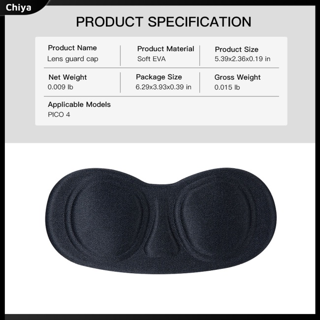 Nắp Đậy Ống Kính Mềm Chống Bụi Chống Trầy Cho Pico 4 Smart Vr