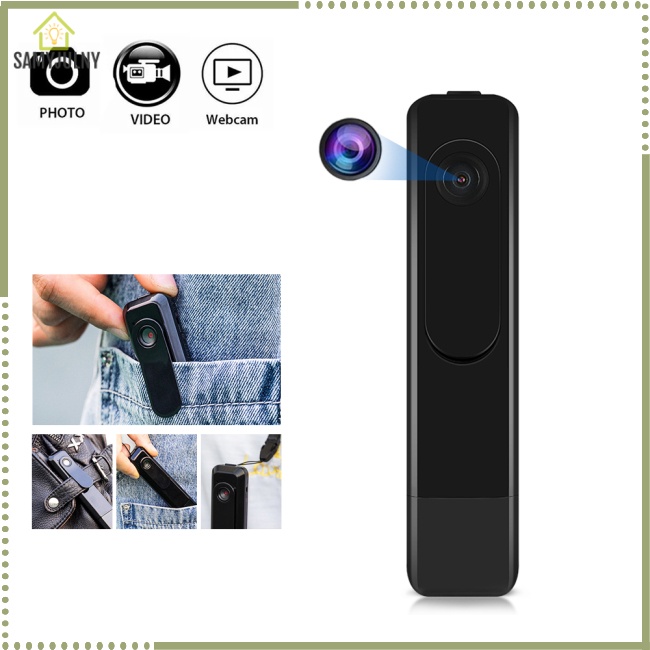 Camera Giám Sát Dv Mini 1080p Kẹp Lưng Điện Thoại