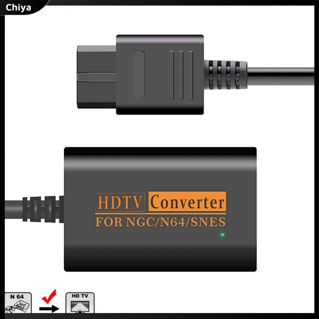 Đầu Chuyển Đổi Hd 1080p Sang Hdmi Cho Máy Chơi Game Nintendo64 N64 / snes / sfc / ngc