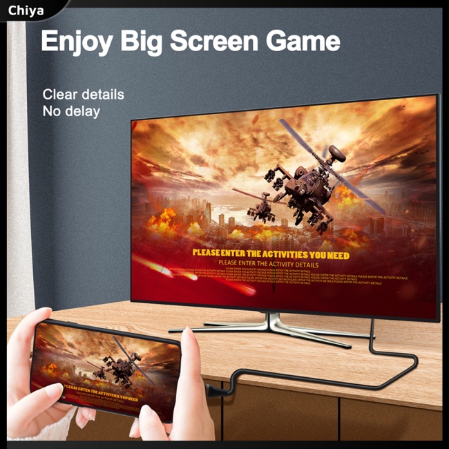 Dây Cáp Chuyển Đổi Type c Sang Hdmi 10gbps 4k30hz Siêu Nhẹ Dài 2M Tiện Dụng