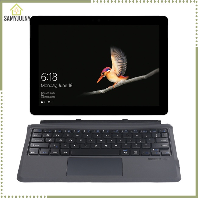 Bàn Phím Bluetooth Không Dây Có Đèn Nền Từ Tính Cho Microsoft Surface Go1 / 2 / 3