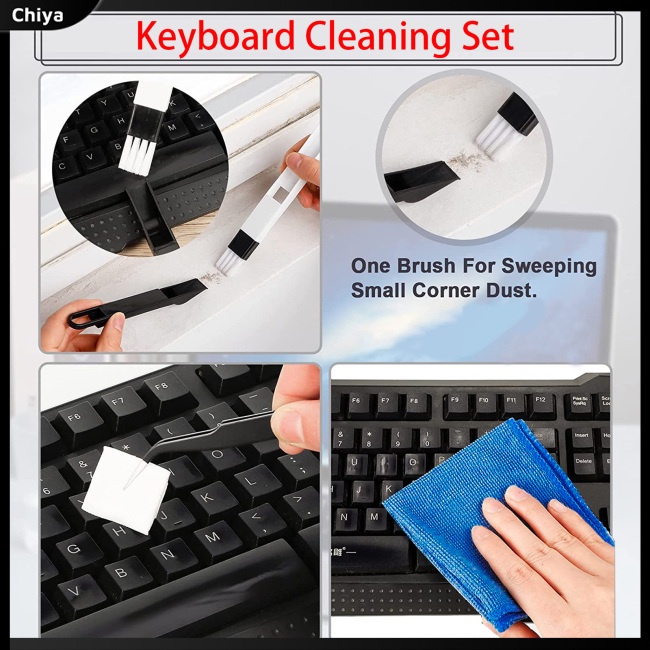 Bộ Dụng Cụ Vệ Sinh Bàn Phím Máy Tính / Laptop / Máy Tính Bảng Tiện Dụng