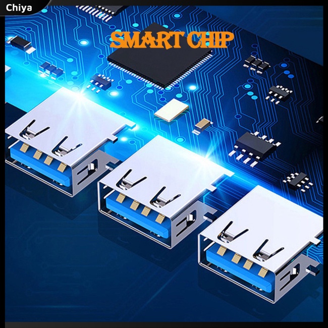 Hub Chia 4 Cổng Usb Type C Tốc Độ Cao Otg Tương Thích Với Lenovo Huawei Xiaomi Macbook Pro 15