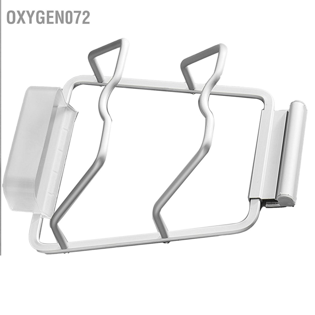 Oxygen072 Giá đỡ nắp nồi Khoan treo tường miễn phí Tiết kiệm không gian Nhôm đánh bóng tay chống gỉ cho nhà bếp
