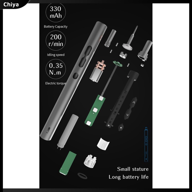 Bộ Tua Vít Điện Đa Năng Có Thể Sạc Lại Dùng Sửa Chữa Điện Thoại / Máy Tính