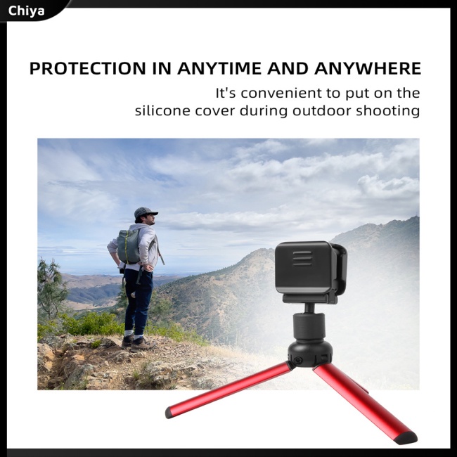 Vỏ Silicon Bảo Vệ Ống Kính Máy Ảnh Cho Sunnylife Action 2