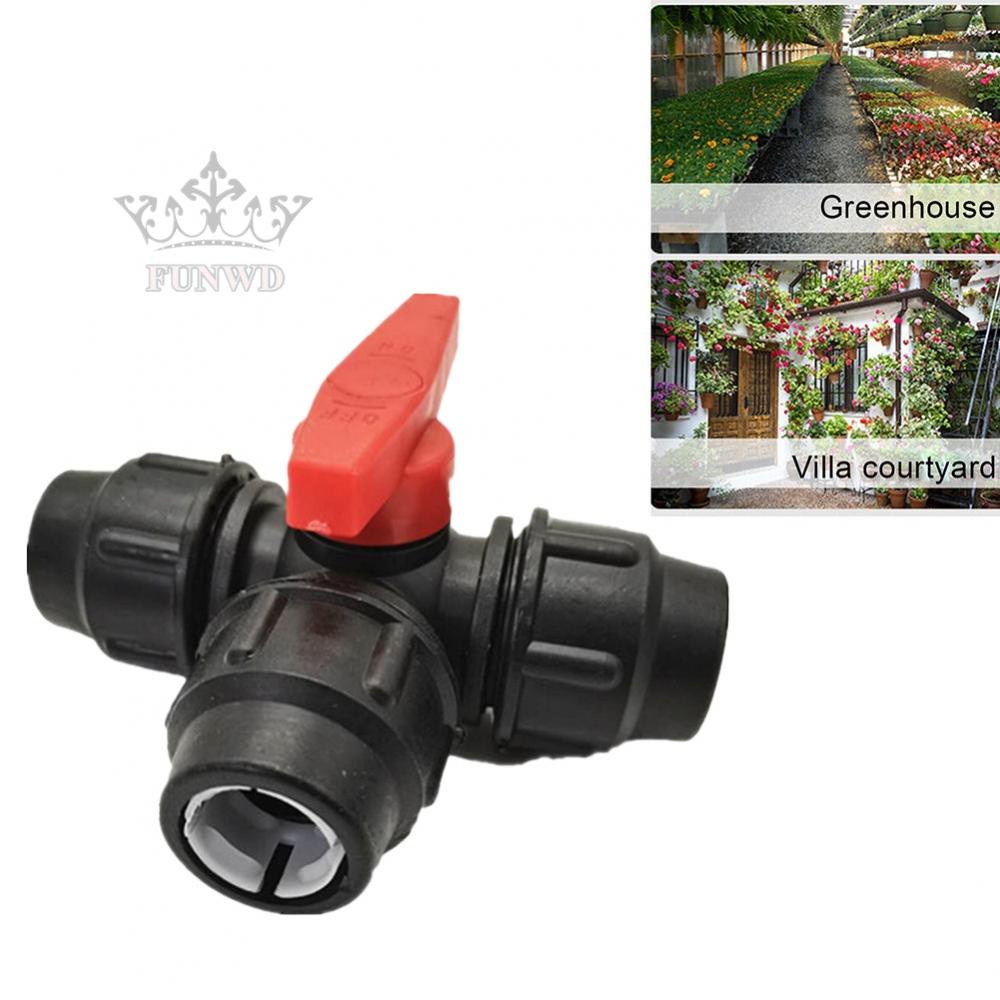 Kẹp Nối Ống Nước Màu Đen Kèm Van Điều Khiển