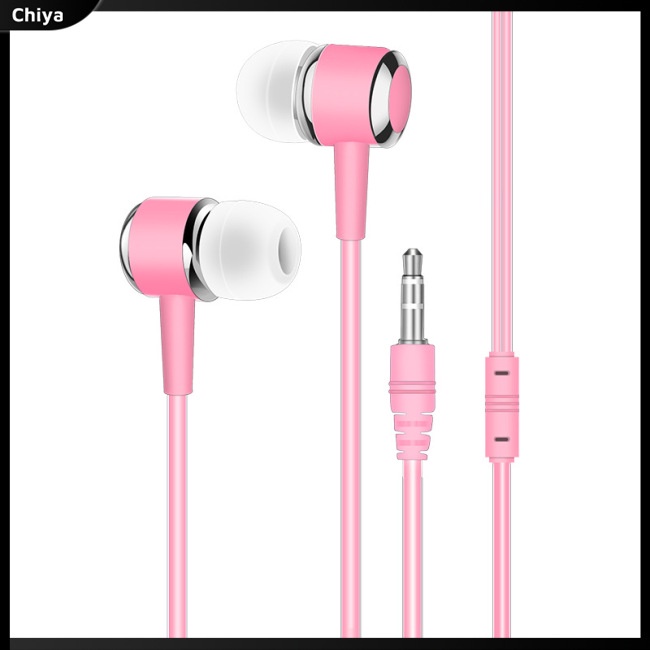 Tai Nghe Nhét Tai Jack 3.5mm Giảm Tiếng Ồn Bass Trầm Có Micro Tiện Dụng