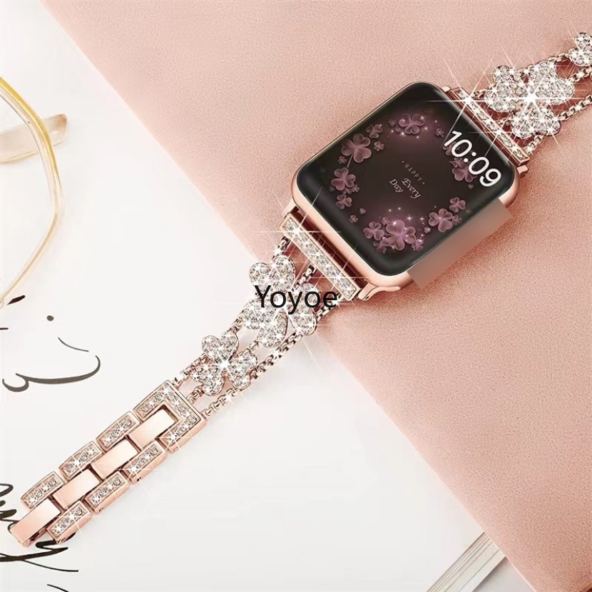 Dây Đeo Đồng Hồ Bằng Thép Không Gỉ 49mm 45mm 41mm 40mm 42mm 44mm 38mm Cho iWatch Series 8 7 6 5 4 3 2 SE