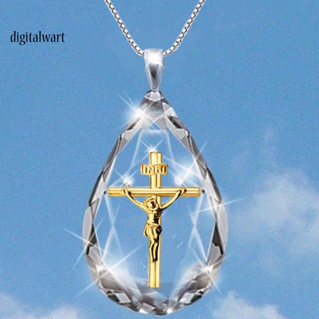 Kỹ Thuật Số| Vòng cổ HợP Kim HìNh Chữ ThậP ThờI Trang