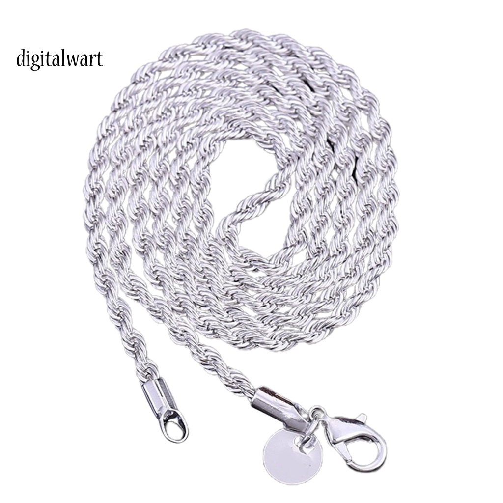 Kỹ Thuật Số| Vòng cổ Dạng Xoắn Thời Trang Unisex 18-30 inch