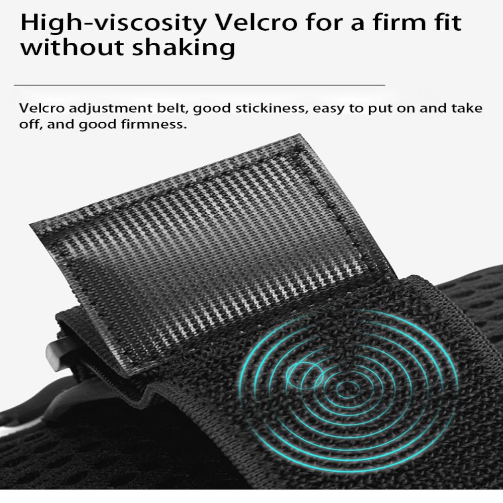 Túi Đựng Điện Thoại Đeo Cánh Tay Bằng Polyester Hai Lớp Chống Thấm Nước Sức Chứa Lớn