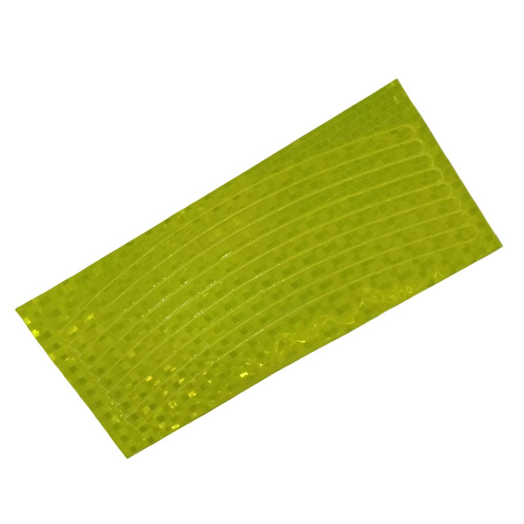 Set 5 / 10 Miếng Dán Phản Quang Cho Vành Bánh Xe Đạp