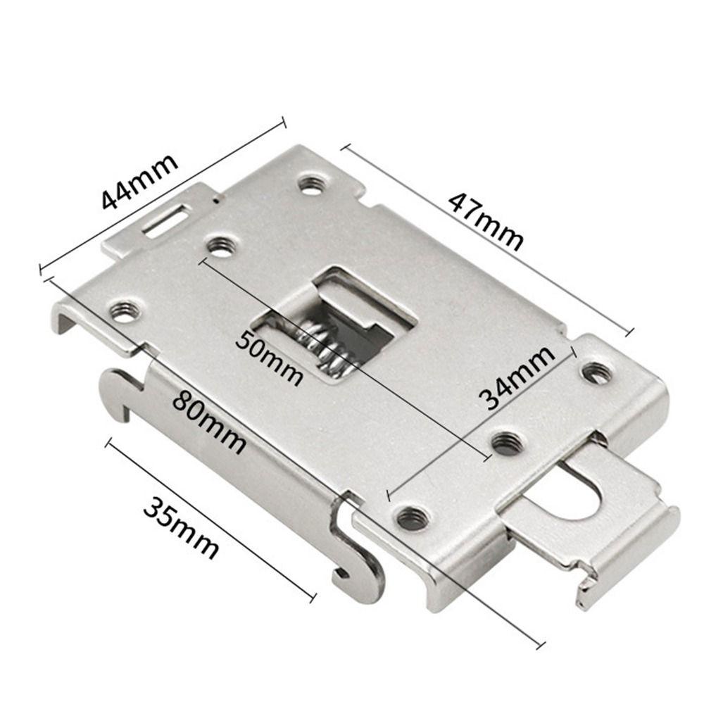 Set 2 Rơ Le Kẹp Cố Định Đường Ray Điện DA AA DD VA VD LA Single Phase SSR