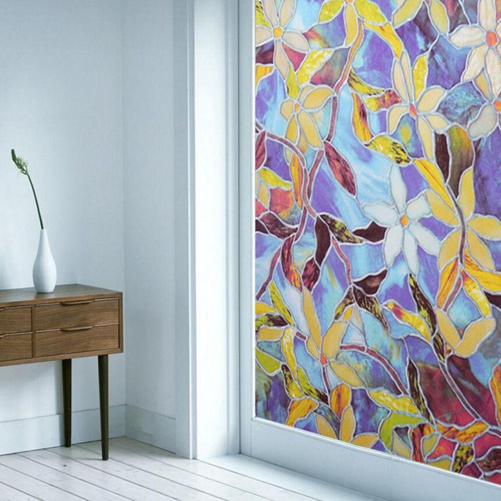 EPOCH Miếng Dán Cửa Kính Mờ Chống Tia Cực Tím Bảo Vệ Chống Tia Cực Tím DIY